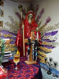 Image result for Santa Muerte Face