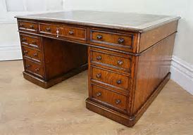 Image result for Man Behind Large Old Wood Desk