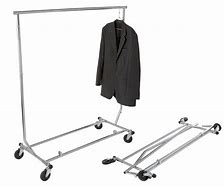Image result for Rolling Rack for Clothes