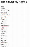 Image result for Cool Usernames for Roblox