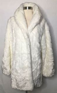 Image result for Plush Faux Fur Coat