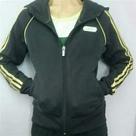 Image result for Black and Gold Adidas Jacket Girl