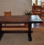 Image result for Rustic Trestle Table