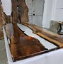Image result for Wood Resin Pour Table