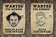 Image result for Texas Wanted Poster