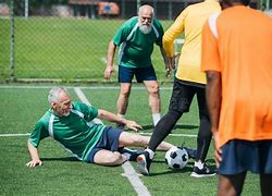 Image result for Senior Citizens Playing Football