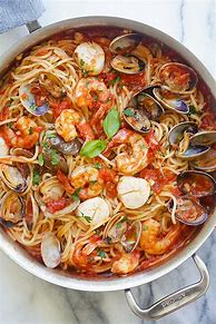 Image result for Seafood Pasta Dish