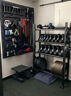 Image result for Home Gym Wall Storage