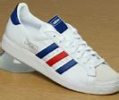 Image result for Adidas Black and Red Leather