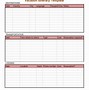 Image result for Blank Itinerary Template