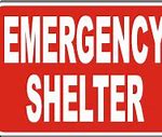 Image result for Shelter Sign