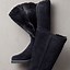 Image result for Tall Rubber Wedge Snow Shearling Boots Stella McCartney