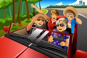 Image result for Senior Citizen Driving Cartoon
