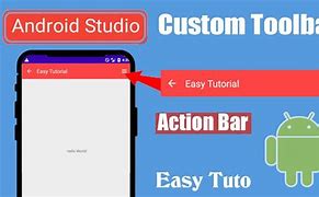 Image result for Android Studio Action Bar
