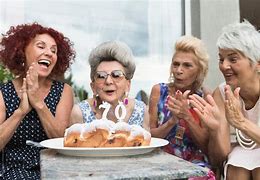 Image result for Pic of Sr Citizen Birthday Party