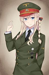 Image result for German Military Anime Girl
