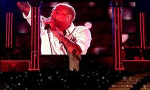 Image result for Chris Brown Singing Live
