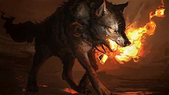 Image result for Cool Demon Wolf Background