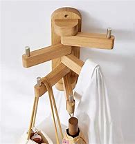 Image result for Wooden Cloth Hanger Design