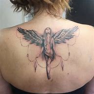 Image result for Woman Angel Tattoo