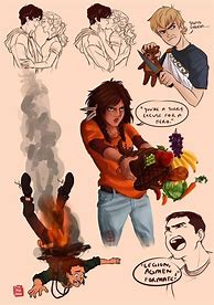 Image result for Heroes of Olympus Percy and Annabeth