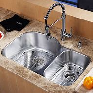 Image result for Dual Sink Faucet