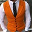 Image result for Men's Orange Vest