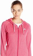 Image result for Pink and Grey Adidas Zip Up Hoodie Women's