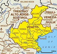 Image result for Veneto Italy Map