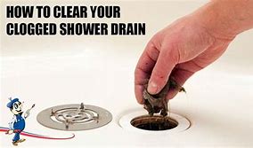 Image result for How to Unclog Your Shower Drain
