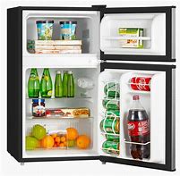 Image result for black mini fridge freezer
