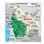 Image result for Bolivia Map with Cities