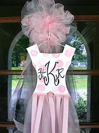 Image result for Baby Girl Door Hangers