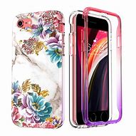 Image result for SE iPhone Cases with Built in Screen Protector Rose Gold