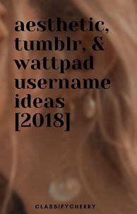 Image result for Aesthetic Username Ideas Wattpad