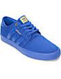 Image result for Adidas Blue Shoes