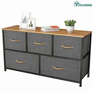 Image result for Storage Shelf with Drawers