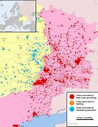 Image result for War in Donbass Map