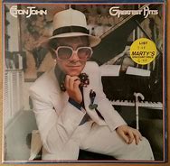 Image result for Album Artwork for Elton John Greatest Hits
