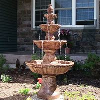 Image result for Yard Water Fountains