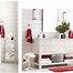 Image result for White Bathroom Cabinets