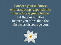 Image result for Great Quotes About Responsibility