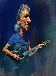 Image result for Roger Waters Black and White Pop Art