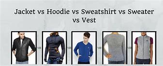 Image result for Hoodie vs Sweatshirt