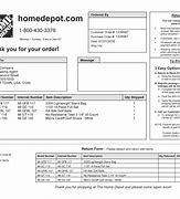 Image result for Home Depot Invoice Number On Receipt