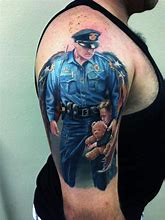 Image result for Police Arm Tattoos