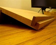 Image result for All Wood Computer Desk