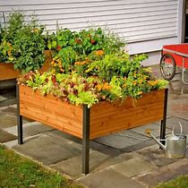 Image result for Raised Garden Bed Planter Boxes