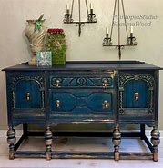 Image result for Painted Vintage Buffets Sideboards