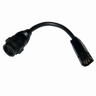 Image result for Garmin Transom Mount Transducer With Depth And Temperature For Echo - Echomap CHIRP - GPSMAP - STRIKER - STRIKER Plus Series - (010-10249-20)
